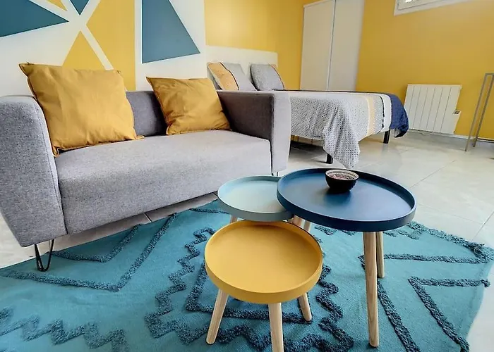 Superbe Studio Hyper Centre Tout Équipé Wifi Netflix 2Pers